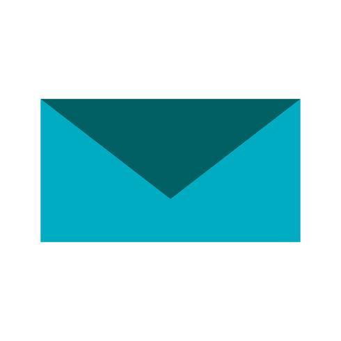 Vektor-E-Mail-Symbol vektor