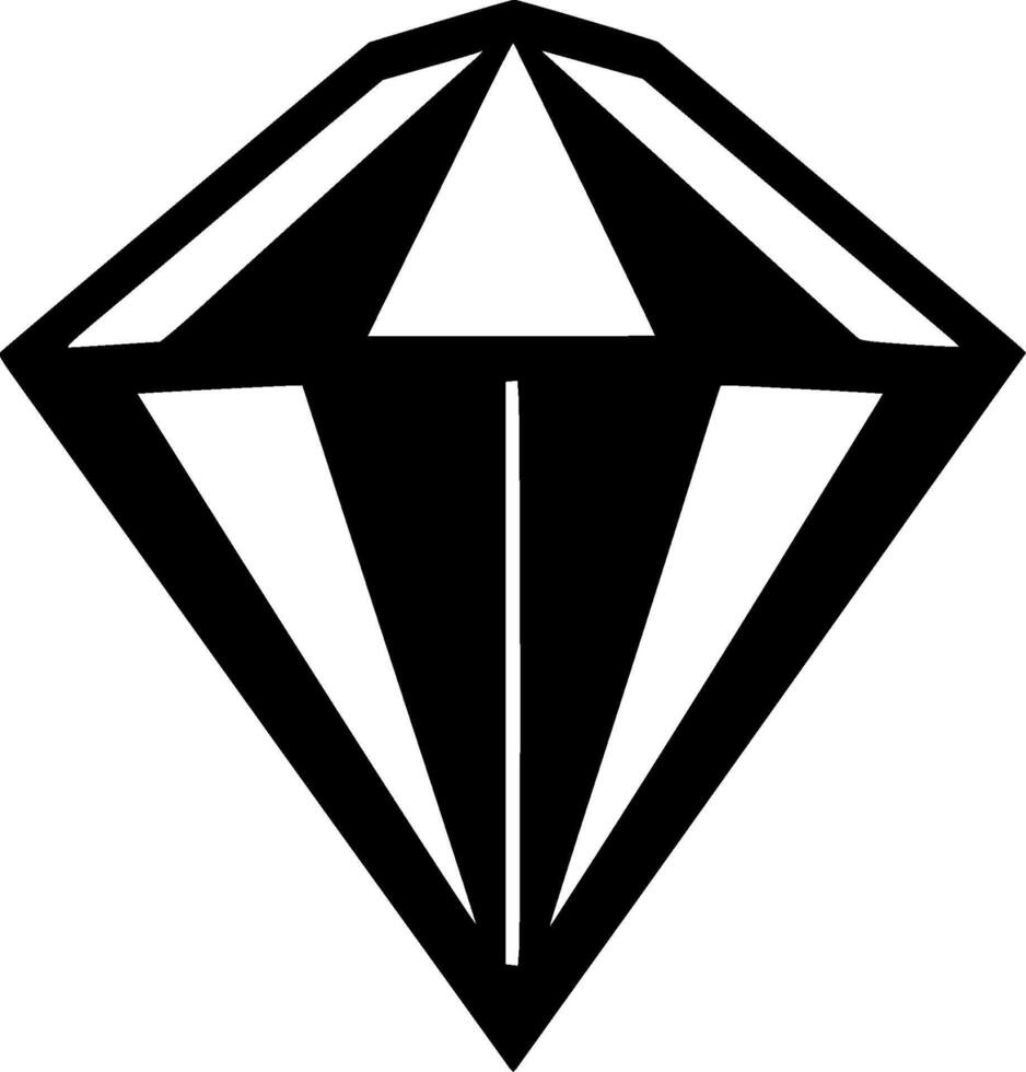 Diamant - - hoch Qualität Vektor Logo - - Vektor Illustration Ideal zum T-Shirt Grafik