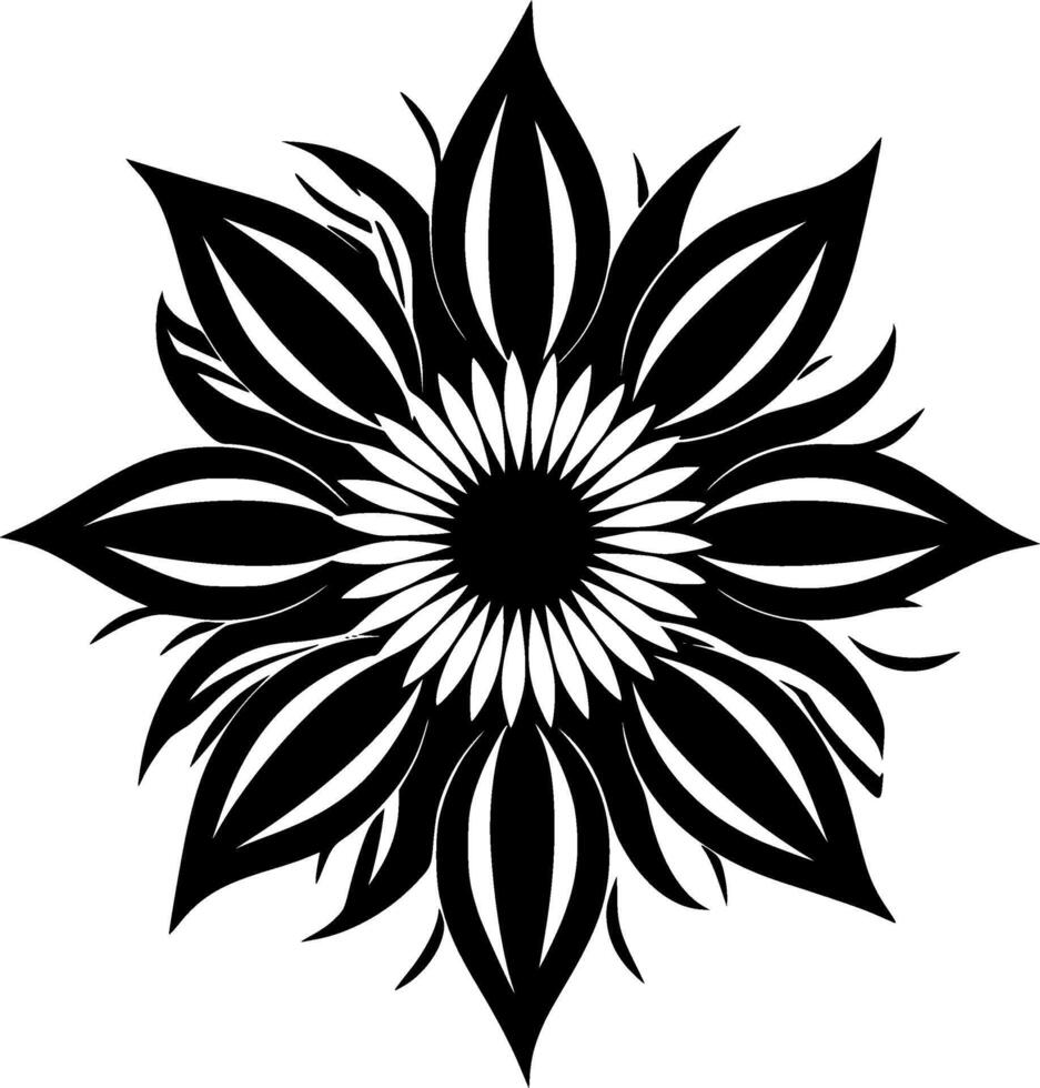 Sonnenblume - - hoch Qualität Vektor Logo - - Vektor Illustration Ideal zum T-Shirt Grafik