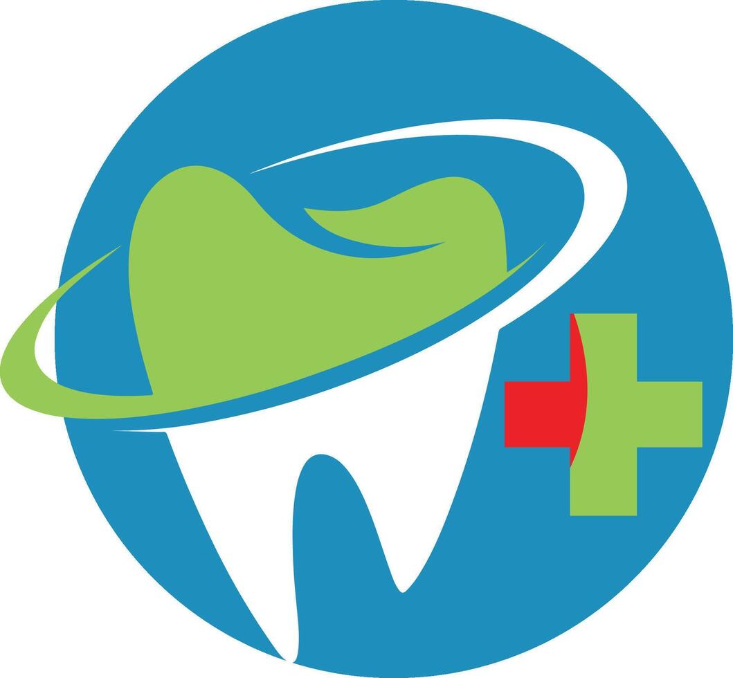 einzigartig Dental Logo zum Ihre Klinik vektor