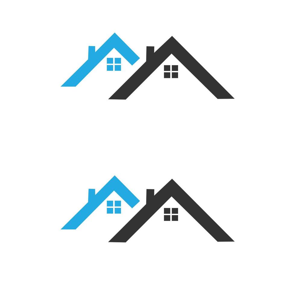 Haus Logo.einfach und elegant echt Nachlass Logo Design Vorlage zum Ihre Unternehmen. vektor