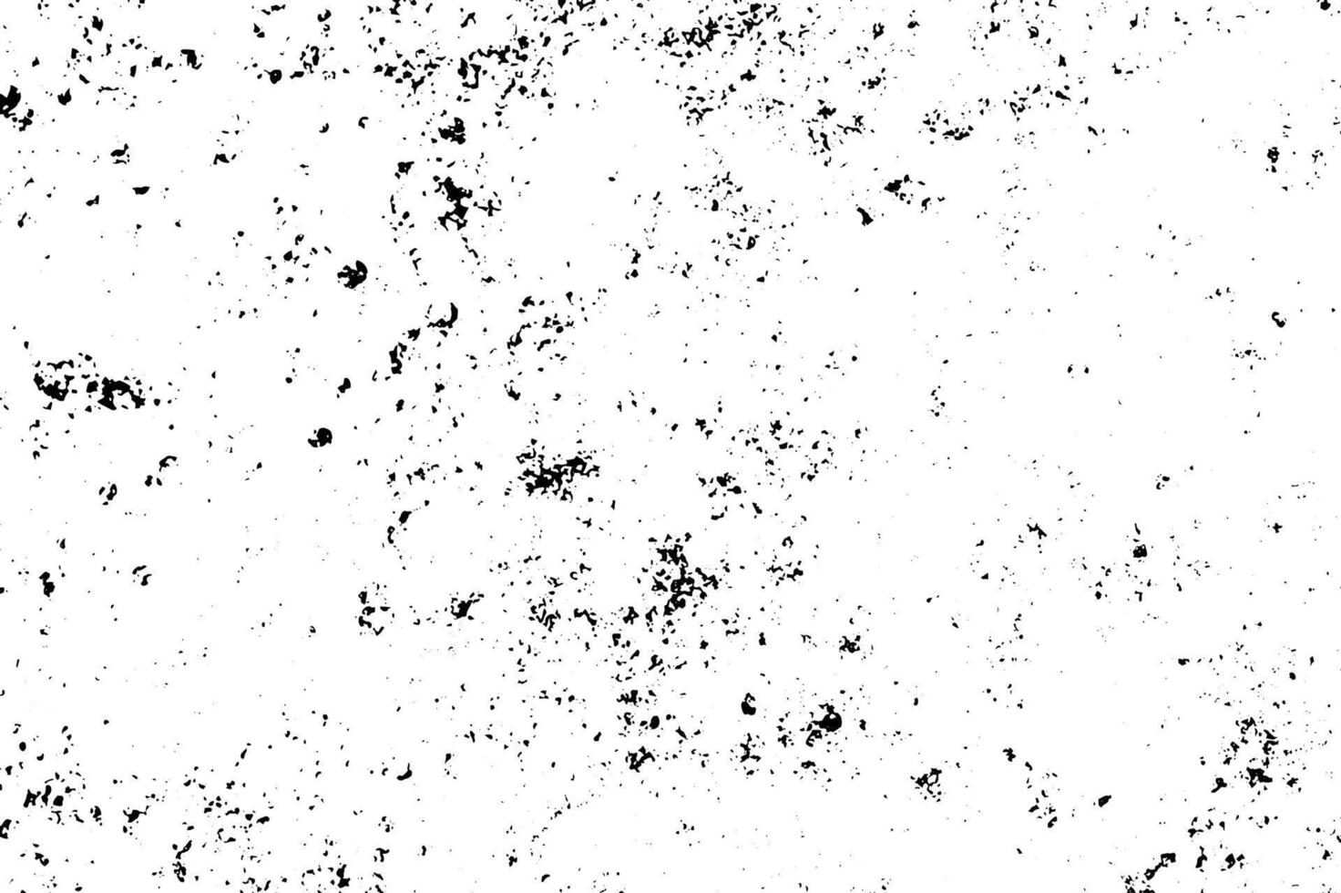 Grunge schwarz und Weiß Textur. abstrakt einfarbig Hintergrund Muster von Risse, Chips, Kratzer, Flecken, Schrammen. Jahrgang alt Oberfläche vektor