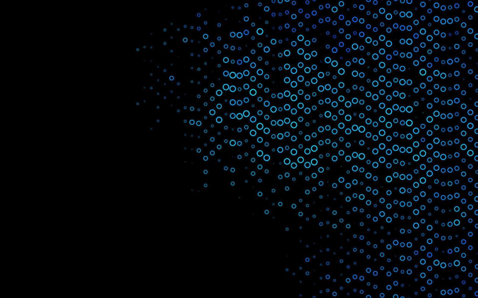 ljusblå vektorlayout med cirkelformer. vektor