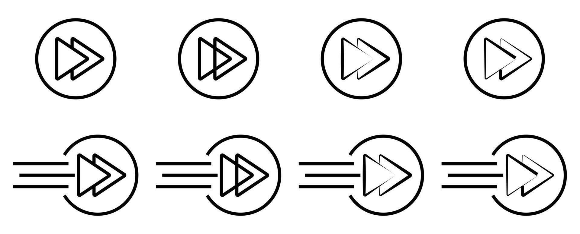 schnell Gliederung Symbol Start Symbol ist ein isoliert Vektor von Multimedia Sammlung zum Apps ui und Netz.