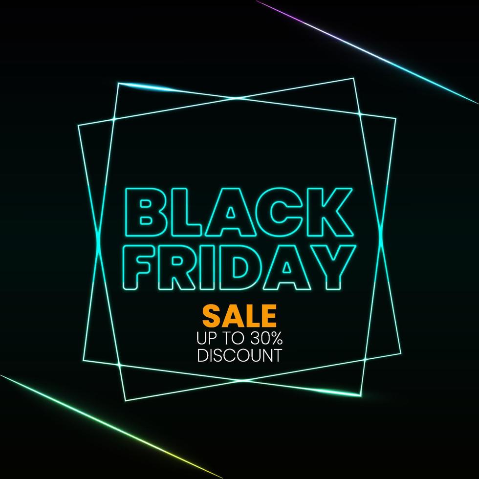 Black Friday Banner Sale bis zu 30 Prozent Rabatt vektor