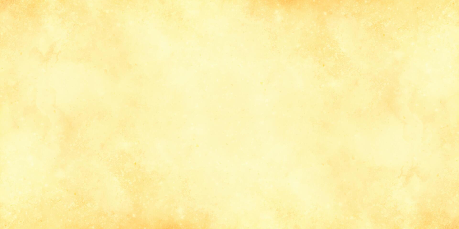 Licht Gelb und Weiß Papier Textur. Aquarell auf Weiß Hintergrund. das Farbe planschen auf das Papier. abstrakt Orange Farbe Hintergrund. vektor
