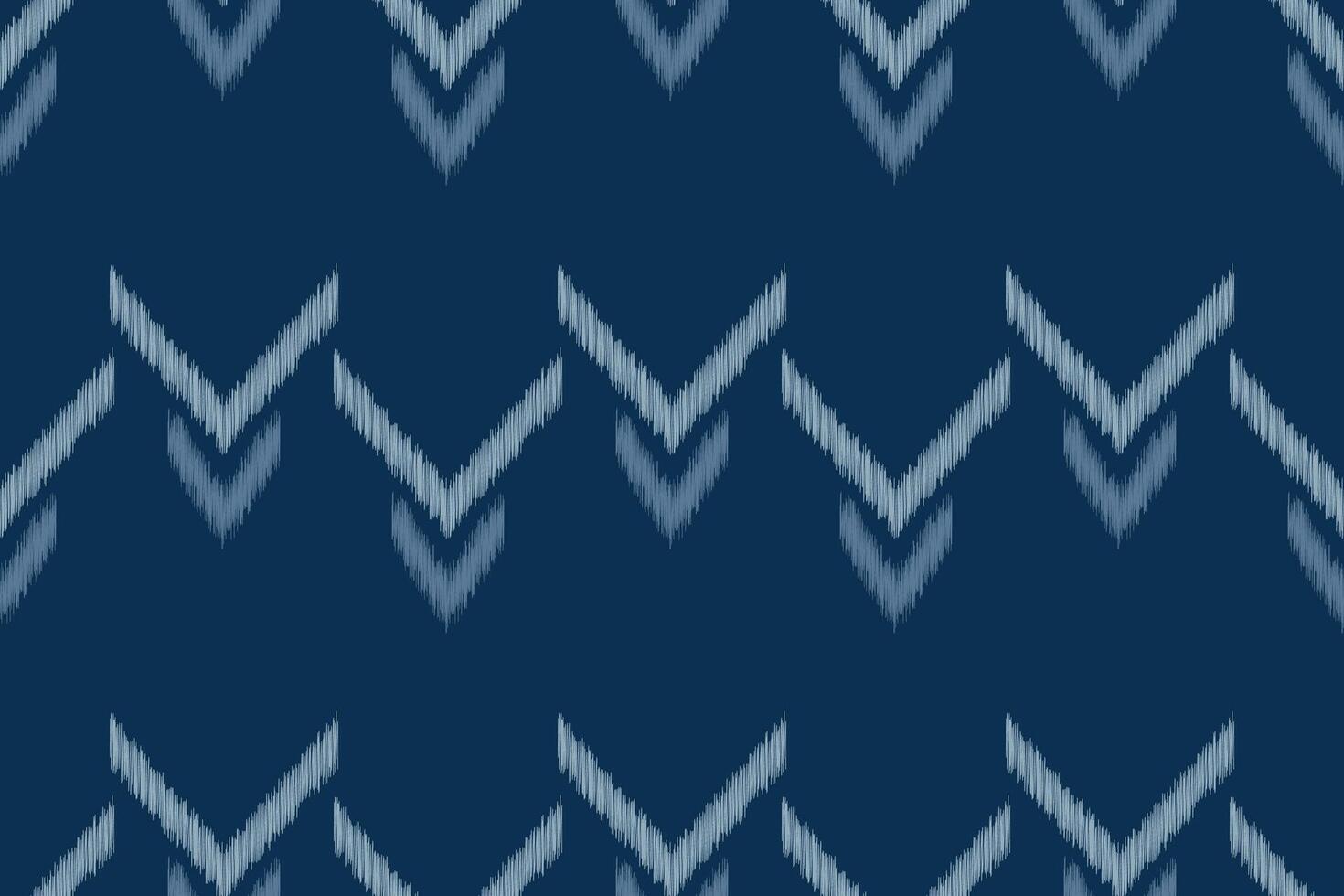 traditionell ethnisch Ikat Motiv Stoff Muster geometrisch Stil.afrikanisch Ikat Stickerei ethnisch orientalisch Muster Blau Hintergrund Hintergrund. abstrakt, Vektor, Illustration. Textur, Rahmen, Dekoration. vektor