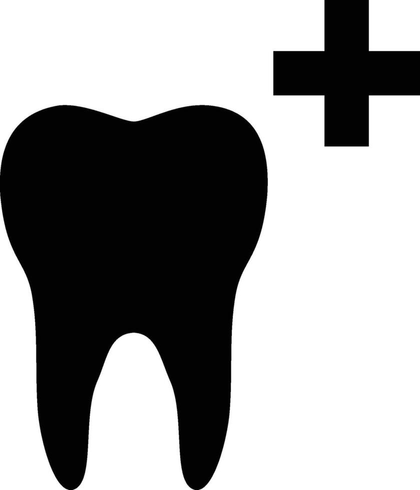 Zahnarzt iso Symbol vektor