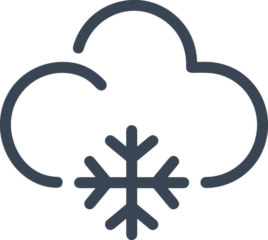 Wolke Symbol Symbol Vektor Bild. Illustration von das Hosting Lager Design Bild