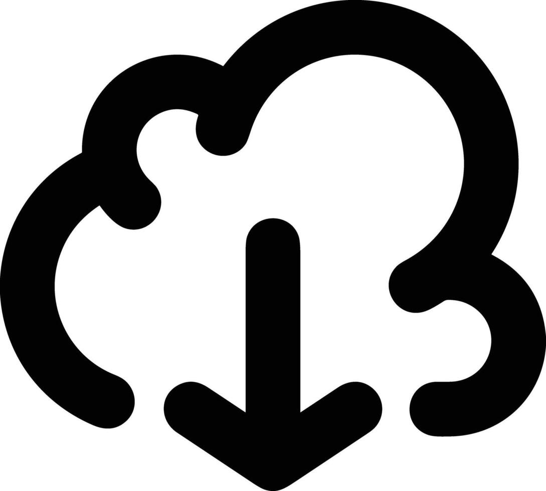 moln ikon symbol vektor bild. illustration av de värd lagring design bild