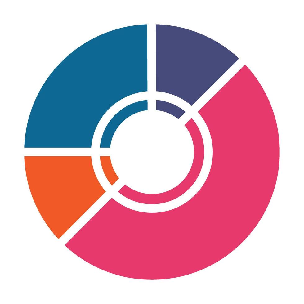 cirkel infographic diagram vektor