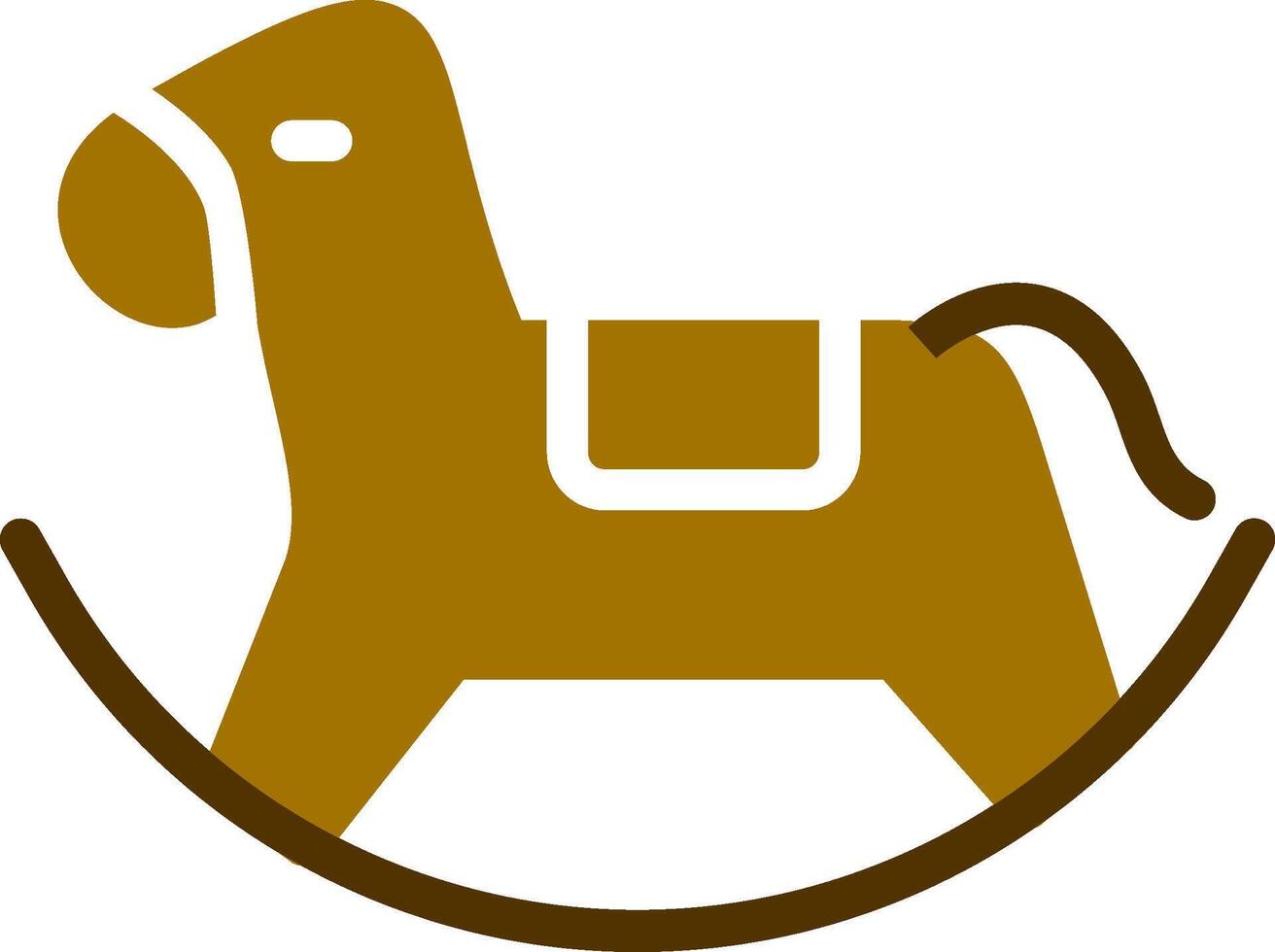 leksak häst kreativ ikon design vektor
