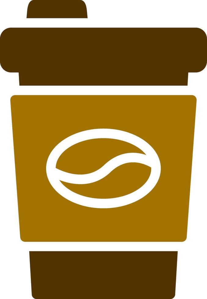 Kaffeetasse kreatives Icon-Design vektor