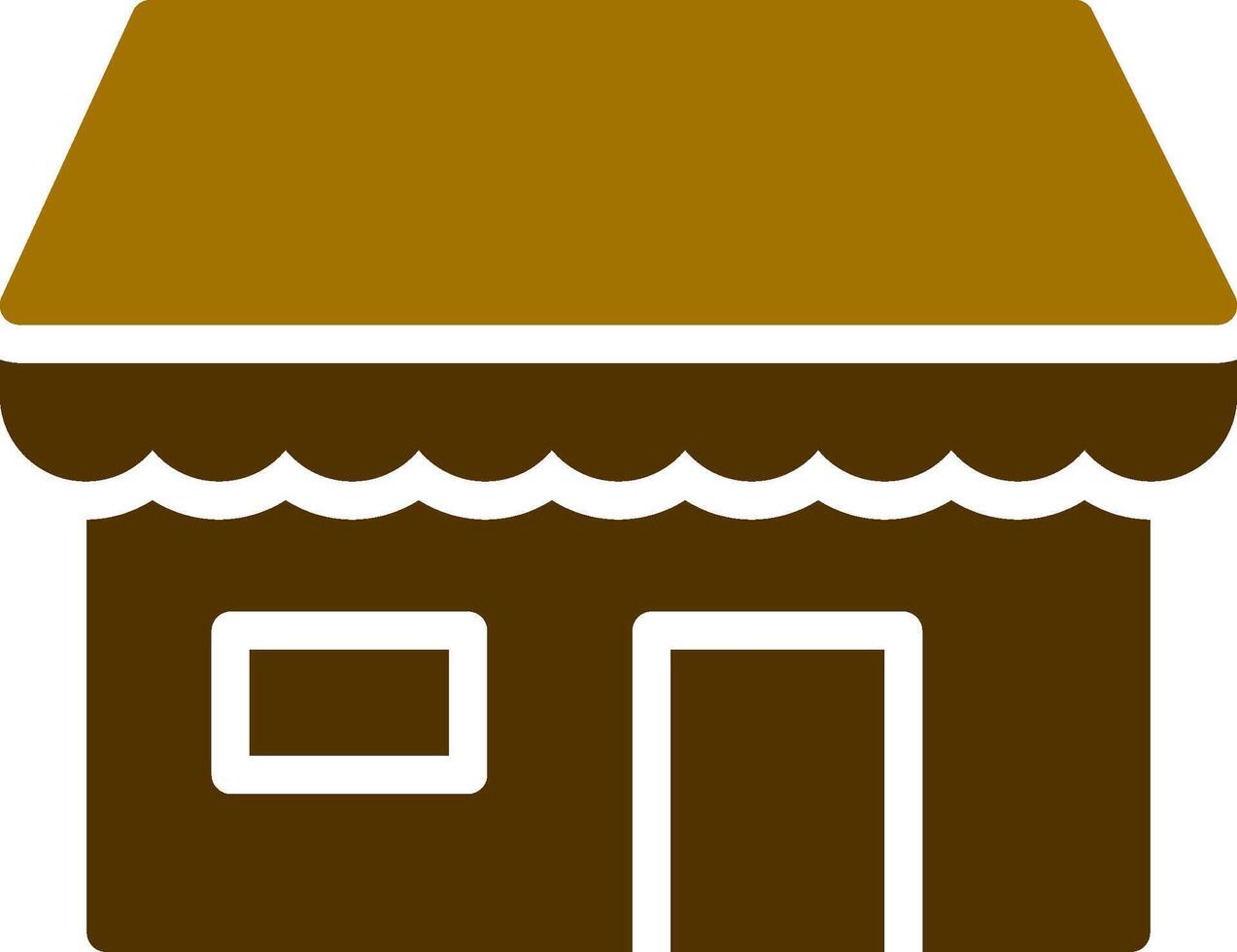 Bar-Shop kreatives Icon-Design vektor