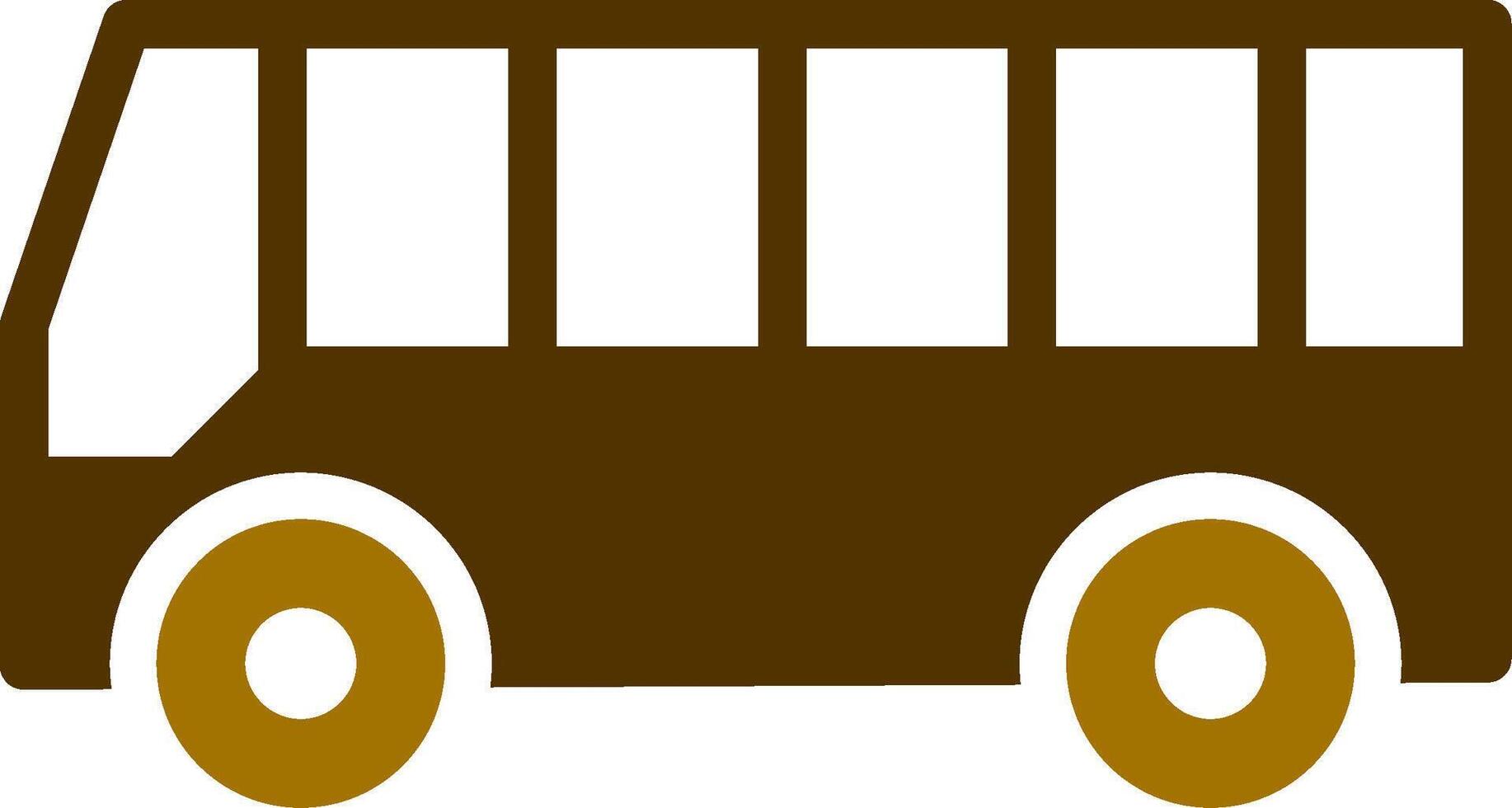 Bus kreatives Icon-Design vektor