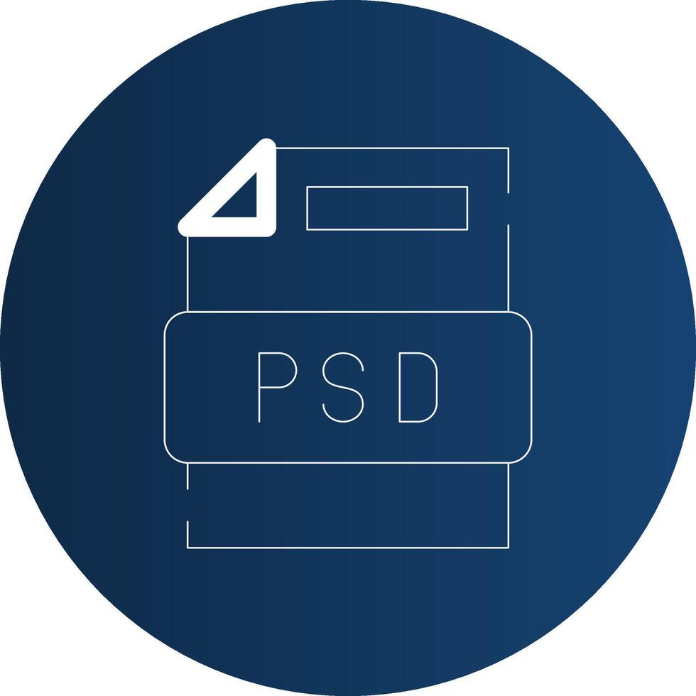 psd fil kreativ ikon design vektor