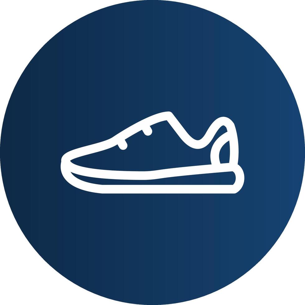 Turnschuhe kreatives Icon-Design vektor