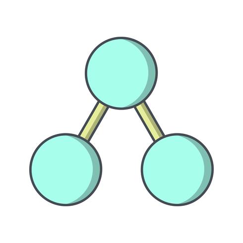 Teilen Sie Symbol-Vektor-Illustration vektor