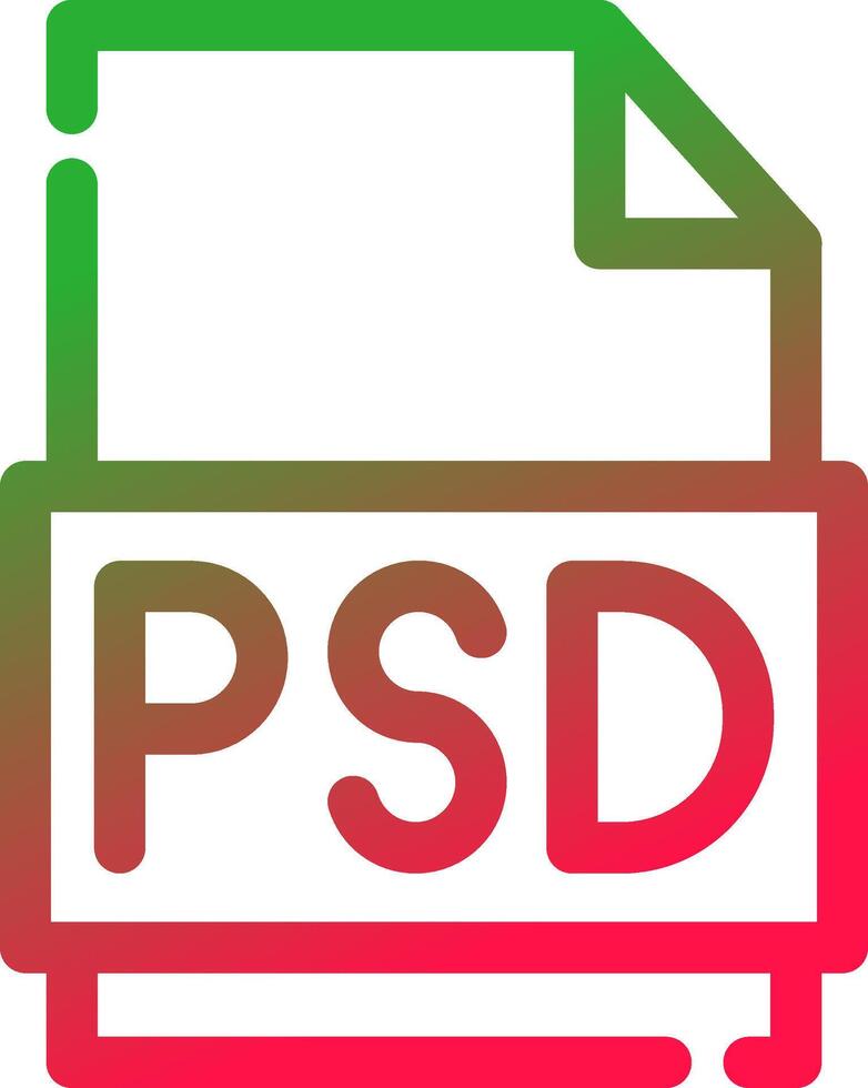 psd fil kreativ ikon design vektor