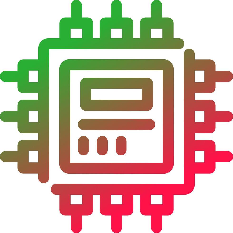 CPU-kreatives Icon-Design vektor