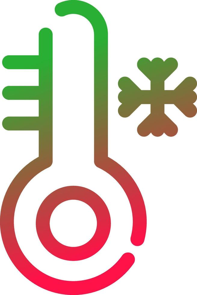 Thermometer kreatives Icon-Design vektor