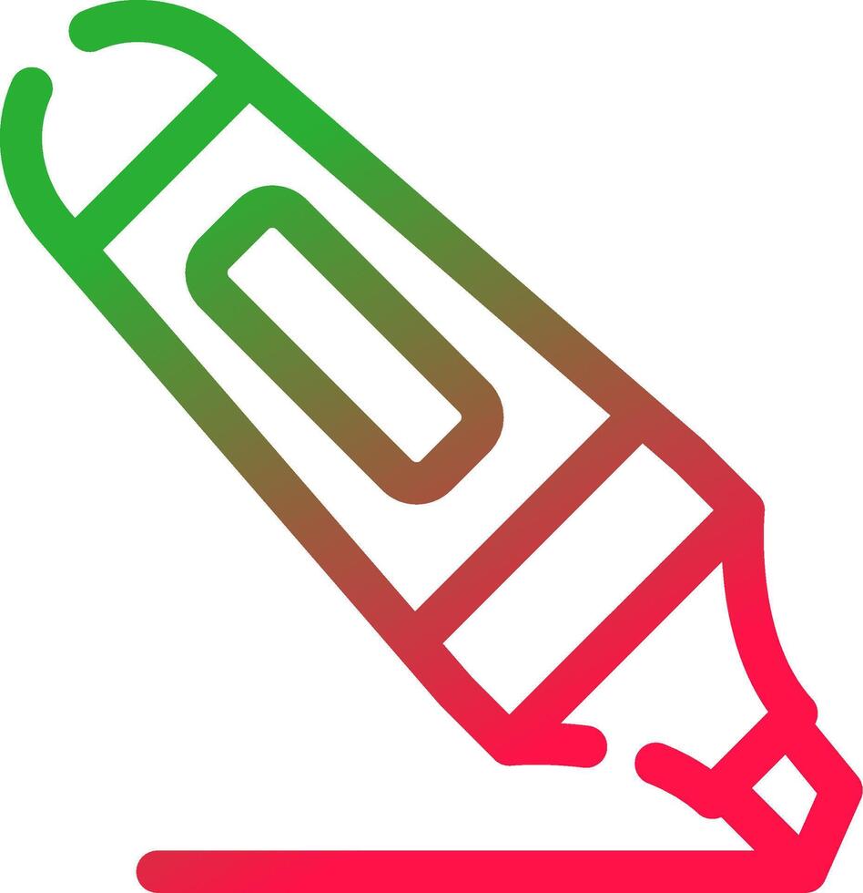 Marker kreatives Icon-Design vektor