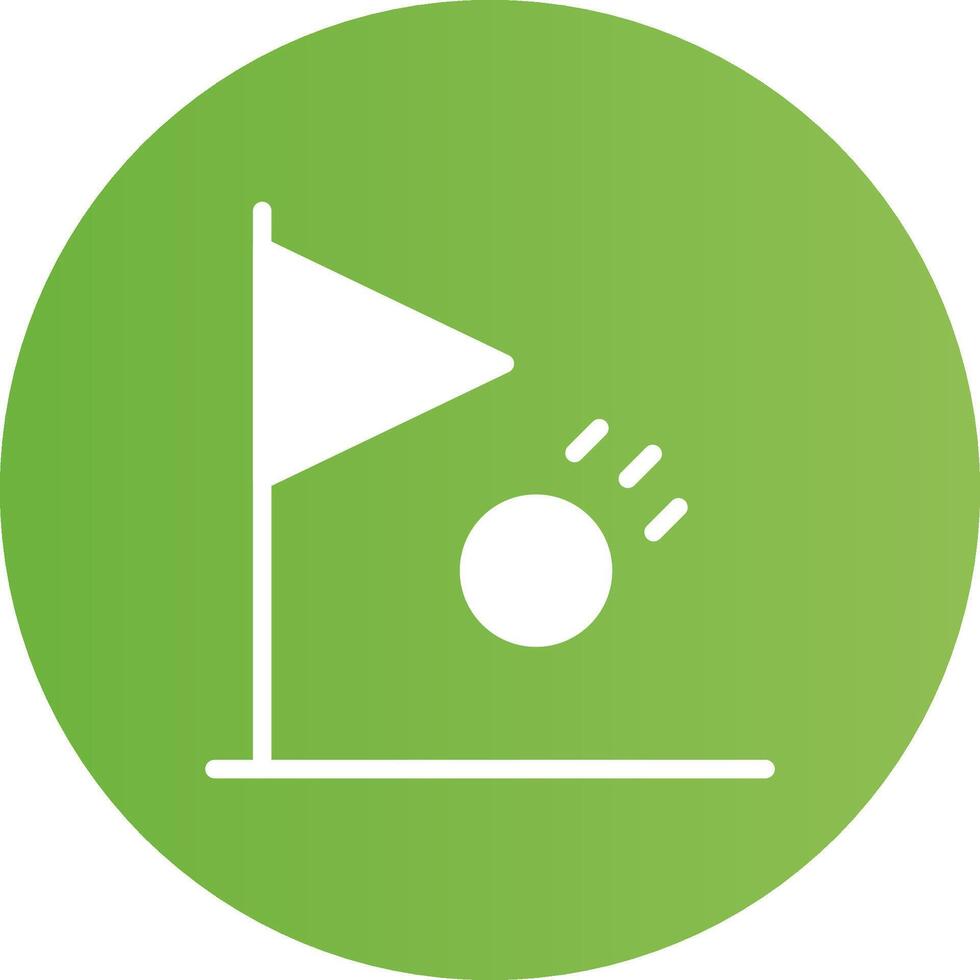 Golf kreatives Icon-Design vektor