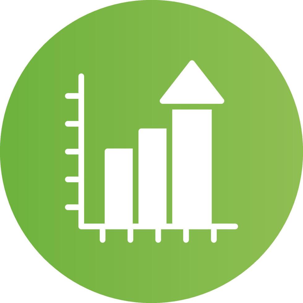 Diagramm kreativ Symbol Design vektor