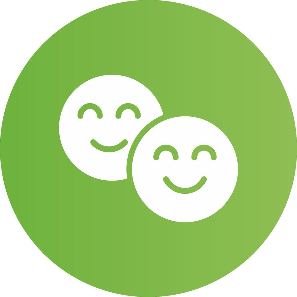 Smiley kreatives Icon-Design vektor