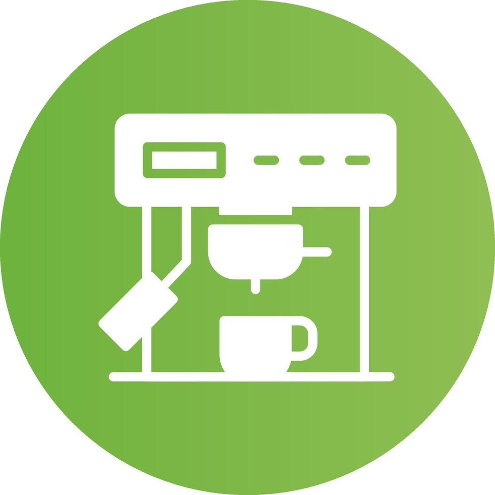 kaffe maskin kreativ ikon design vektor