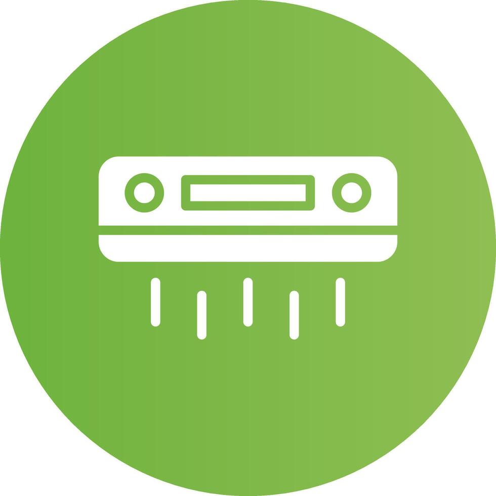 Klimaanlage kreatives Icon-Design vektor