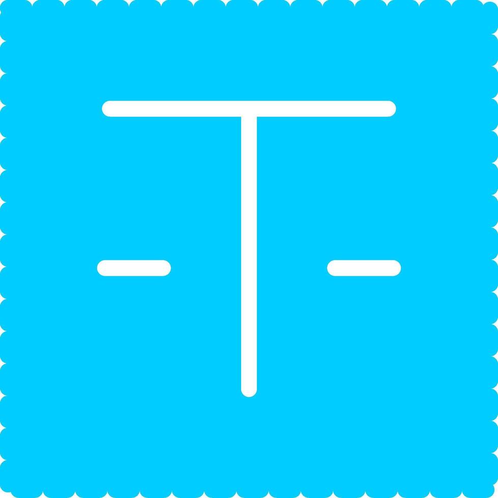 Textfeld kreatives Icon-Design vektor