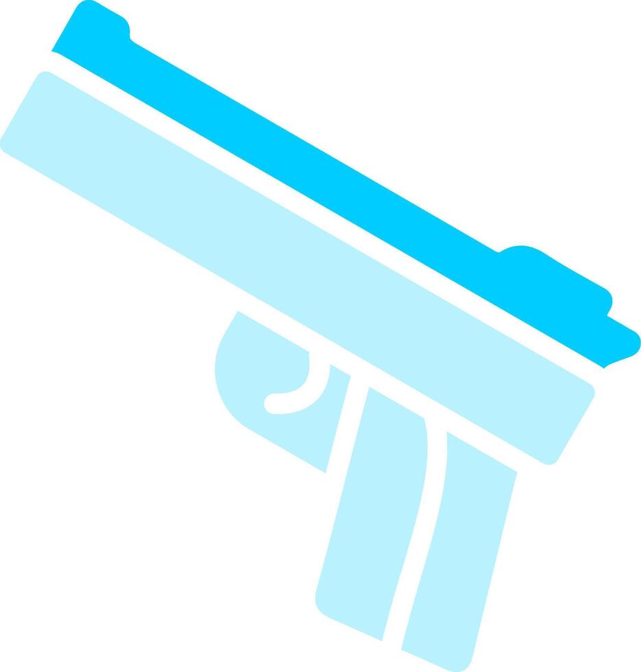 Polizei Gewehr kreativ Symbol Design vektor