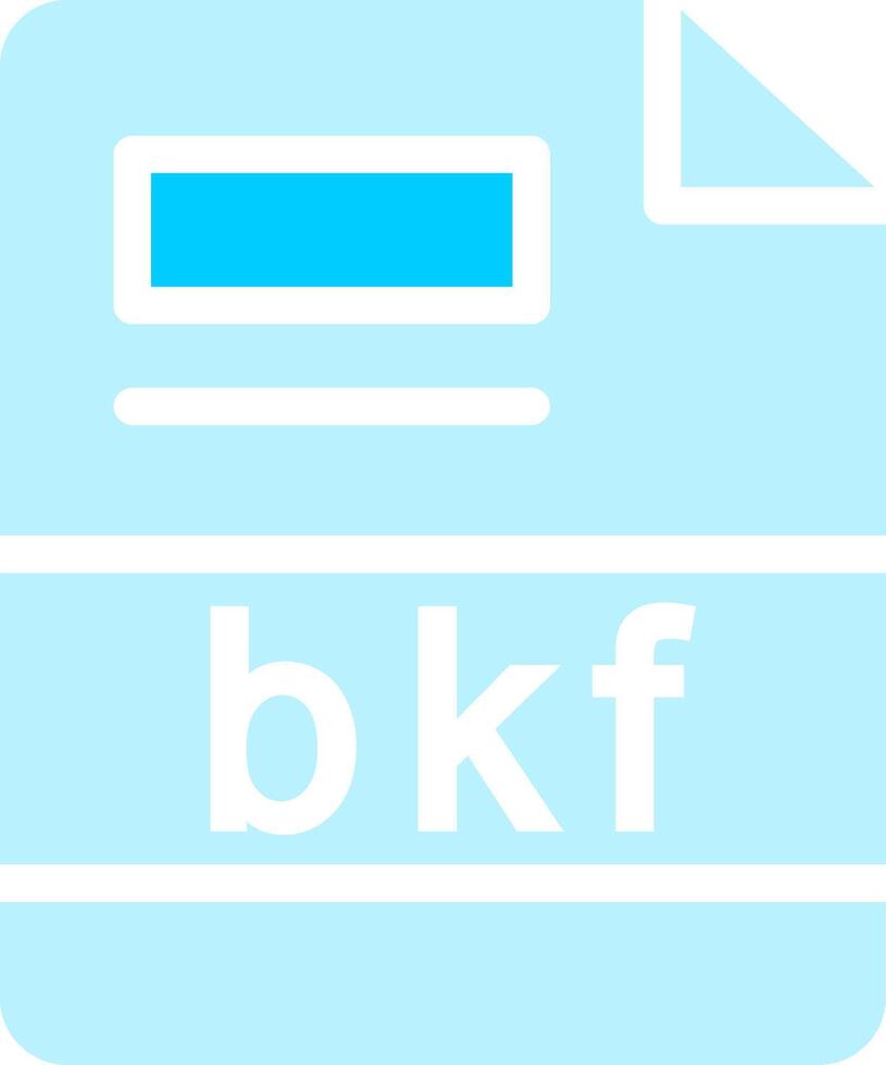 bkf kreativ ikon design vektor