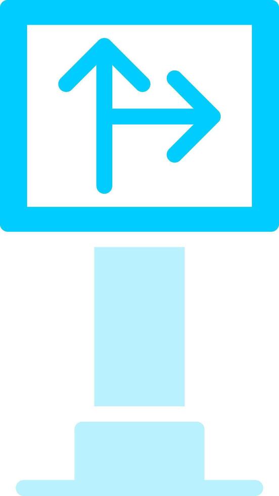 kreatives Icon-Design für Verkehrszeichen vektor