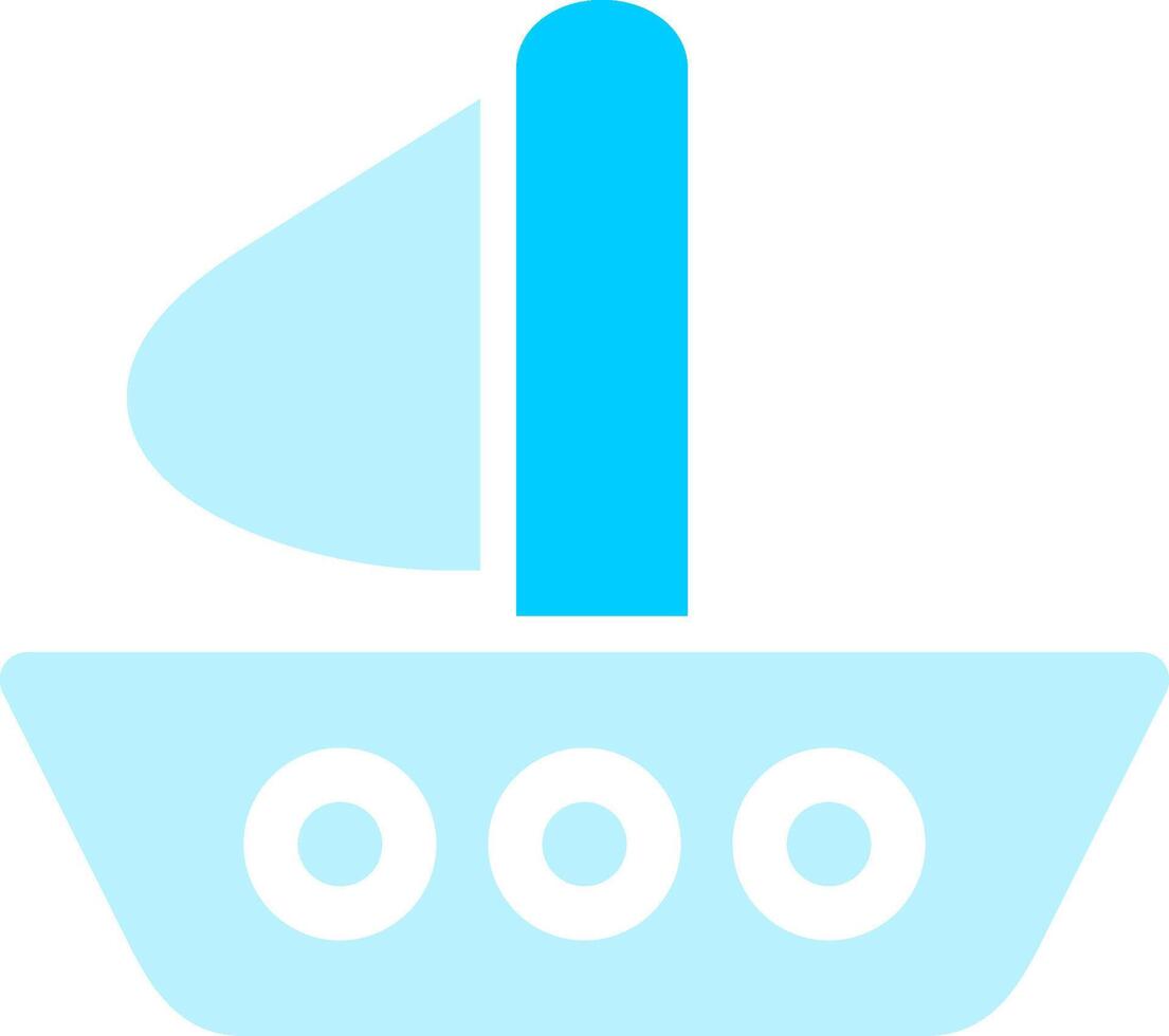båt kreativ ikon design vektor