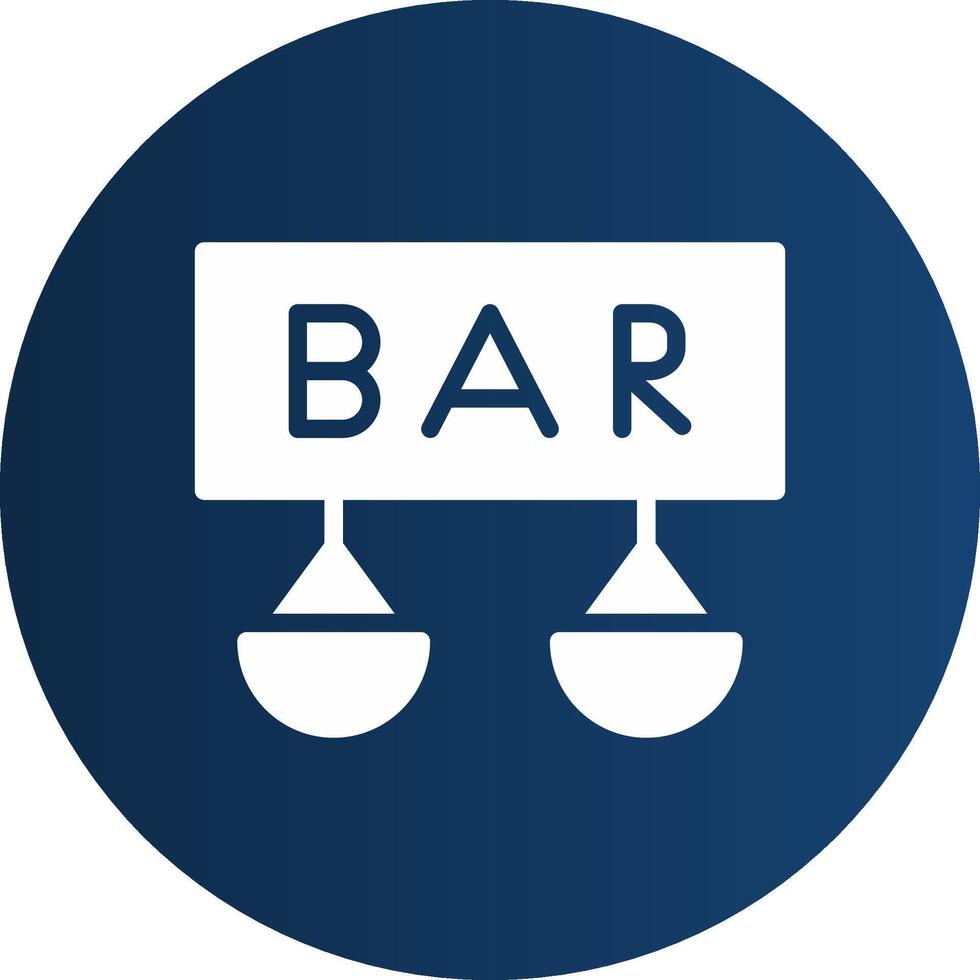 Bar kreatives Icon-Design vektor