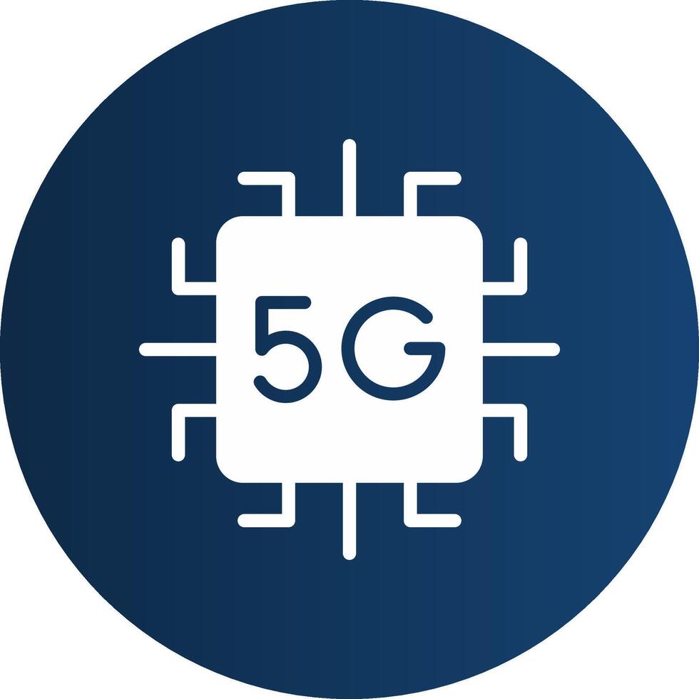 5g kreativ ikon design vektor