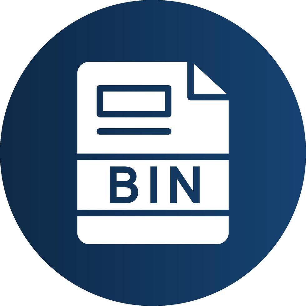 bin kreatives Icon-Design vektor