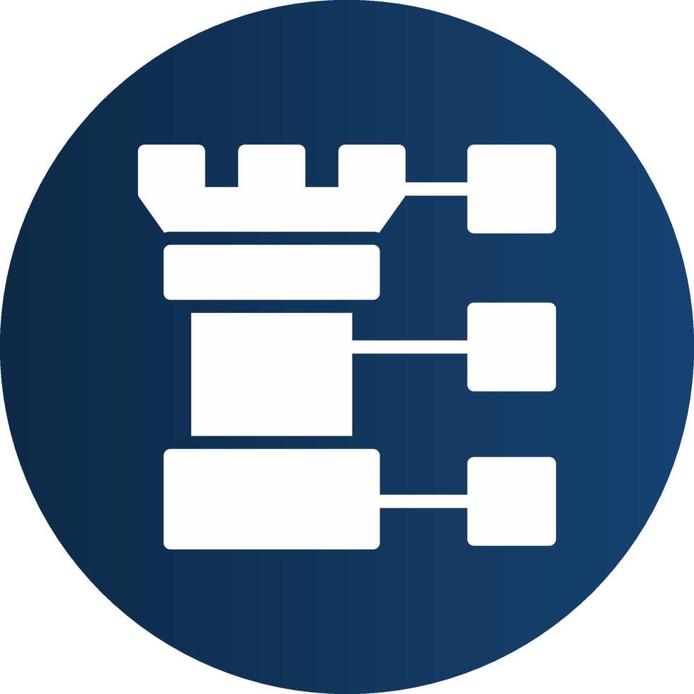 strategi kreativ ikon design vektor