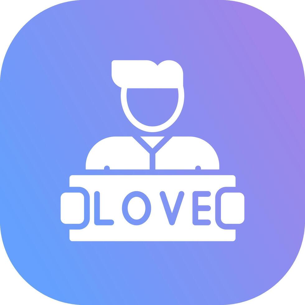 liebe kreatives Icon-Design vektor