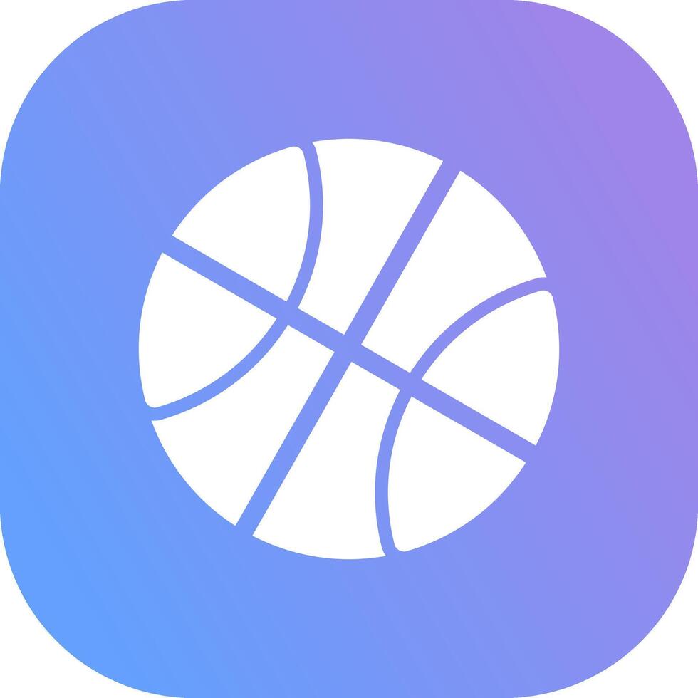 Basketball kreatives Icon-Design vektor