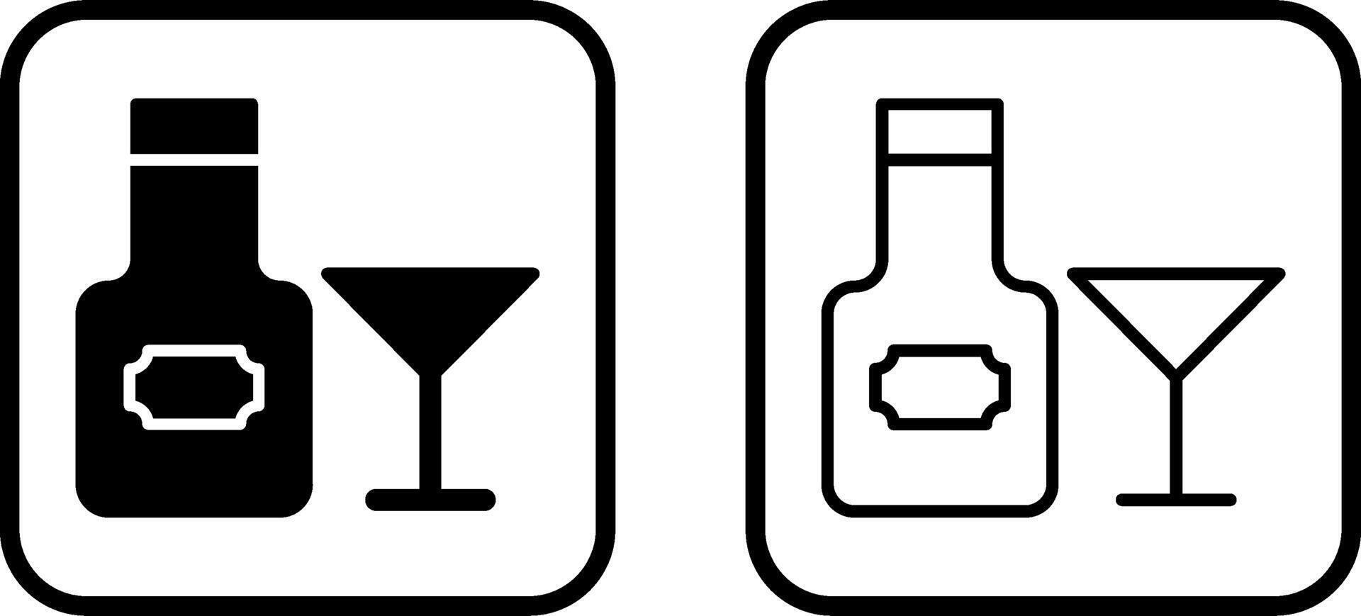 Wein-Vektor-Symbol vektor