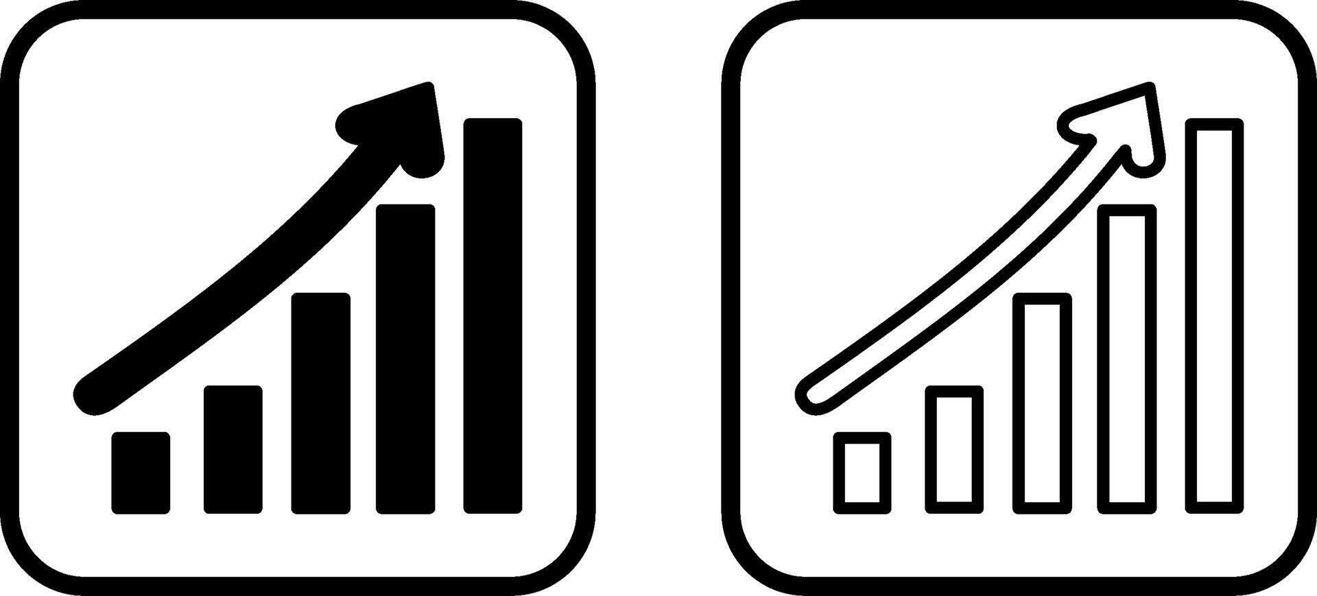 Statistik-Vektorsymbol vektor