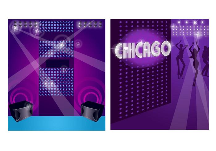Chicago Disco Vektor Wallpaper Pack