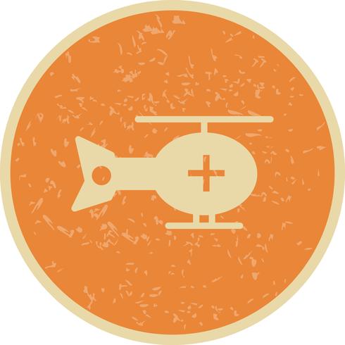 Vektor-Hubschrauber-Symbol vektor