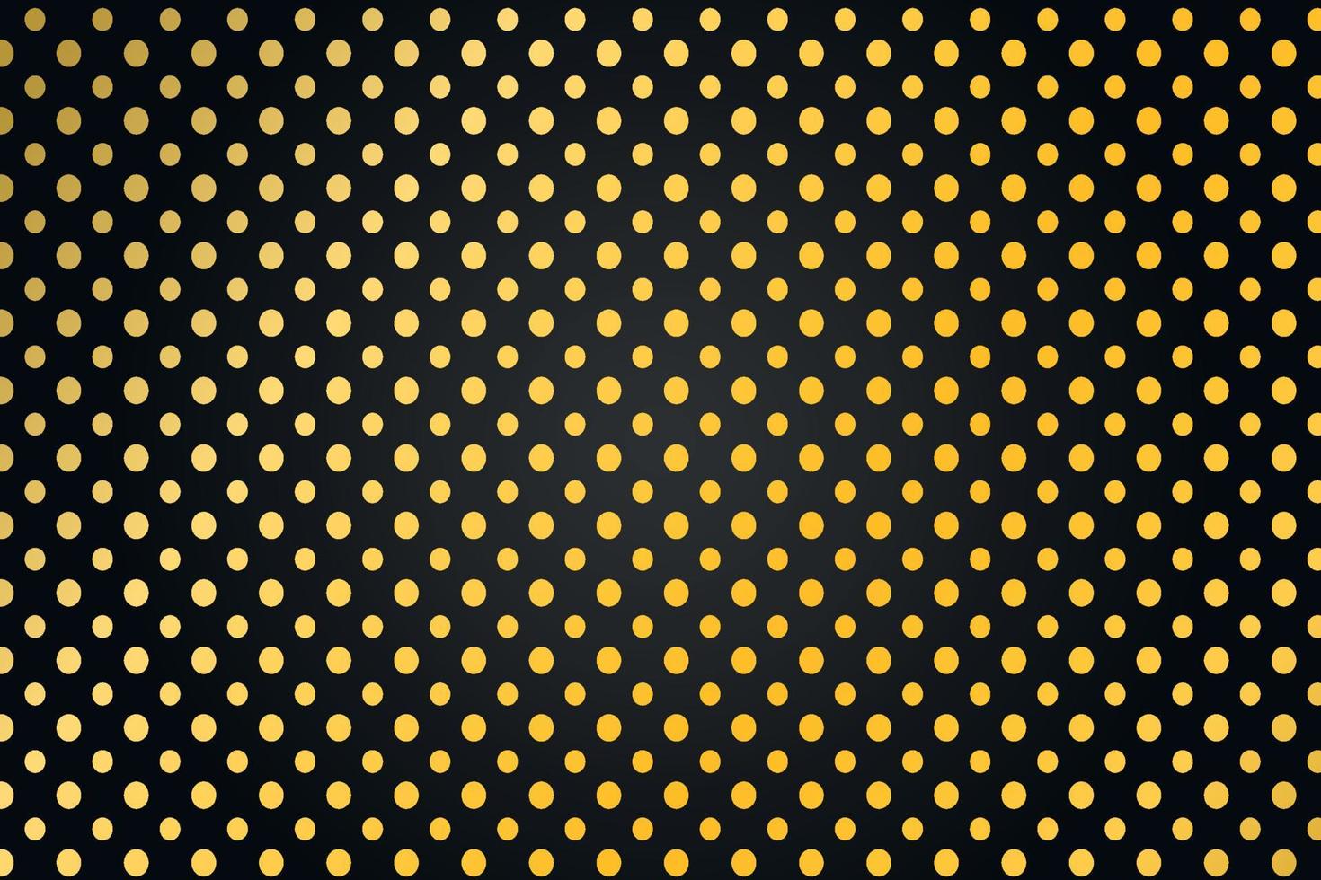 abstrakt lyx guld prickar sömlösa mönster retro snygg vintage svart bakgrund vektor