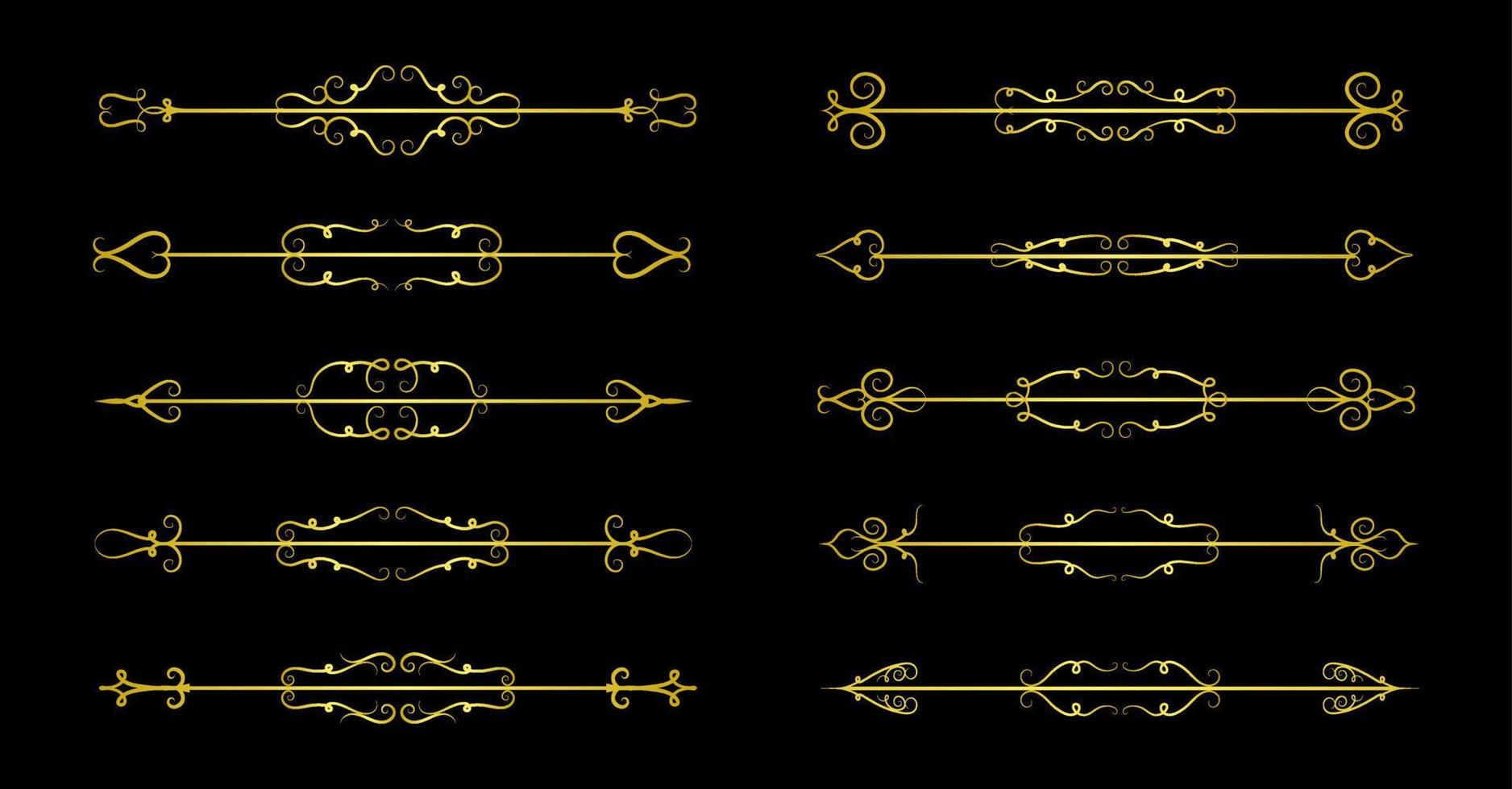 rahmen gold vintage element vektor