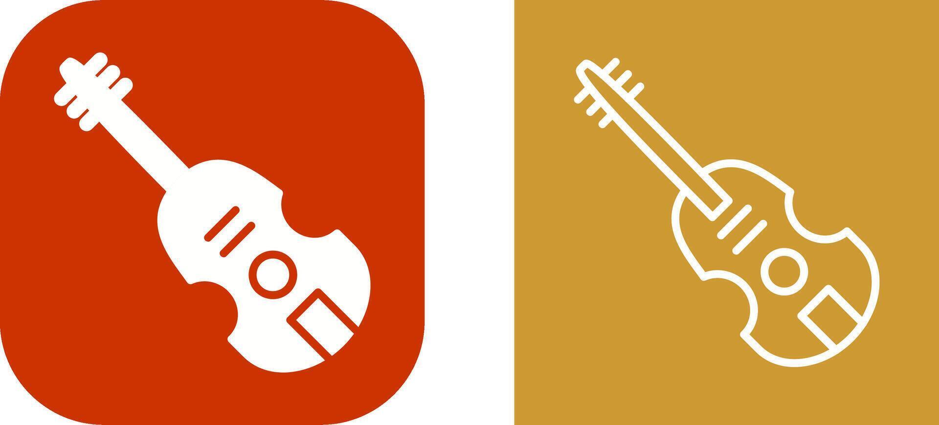 Violine-Vektor-Symbol vektor