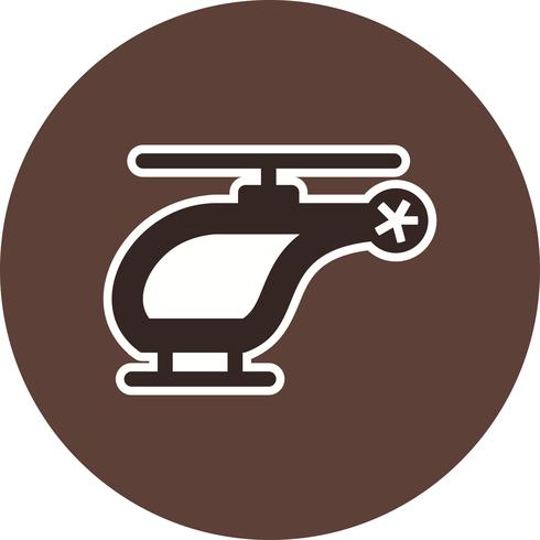 Vektor helikopter ikon